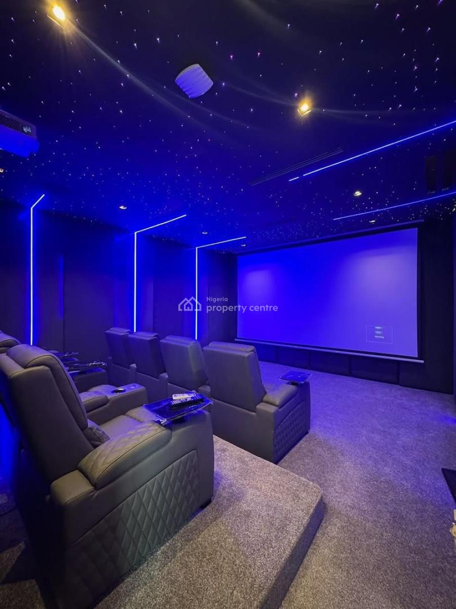 Smart Fully Detached Duplex with Swimming Pool, Cinema, Elevator, Smart Fully Detached Duplex with Swimming Pool, Cinema, Elevator, Ikate, Lekki, Lagos, Detached Duplex for Sale