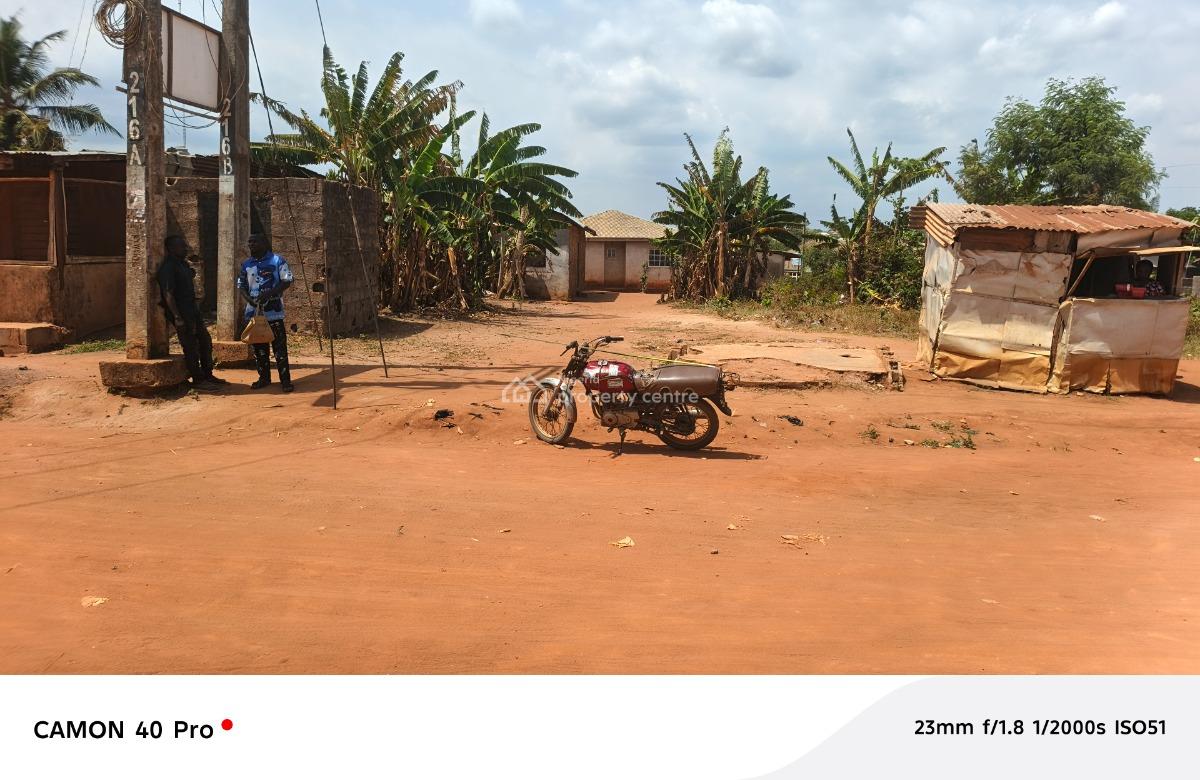 Standard Half Plot of Residential/commercial Conner Piece Land, Inside Isiu Town, Before Imota, Ikorodu, Lagos, Mixed-use Land for Sale