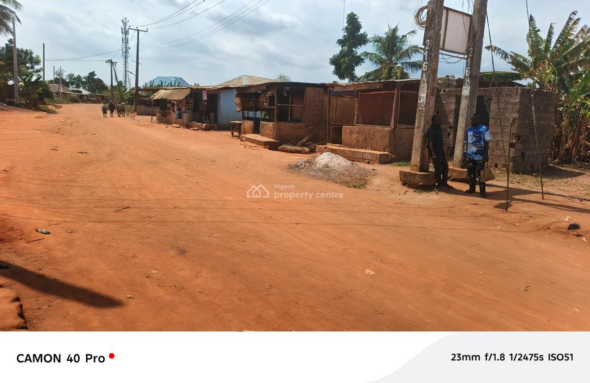 Standard Half Plot of Residential/commercial Conner Piece Land, Inside Isiu Town, Before Imota, Ikorodu, Lagos, Mixed-use Land for Sale