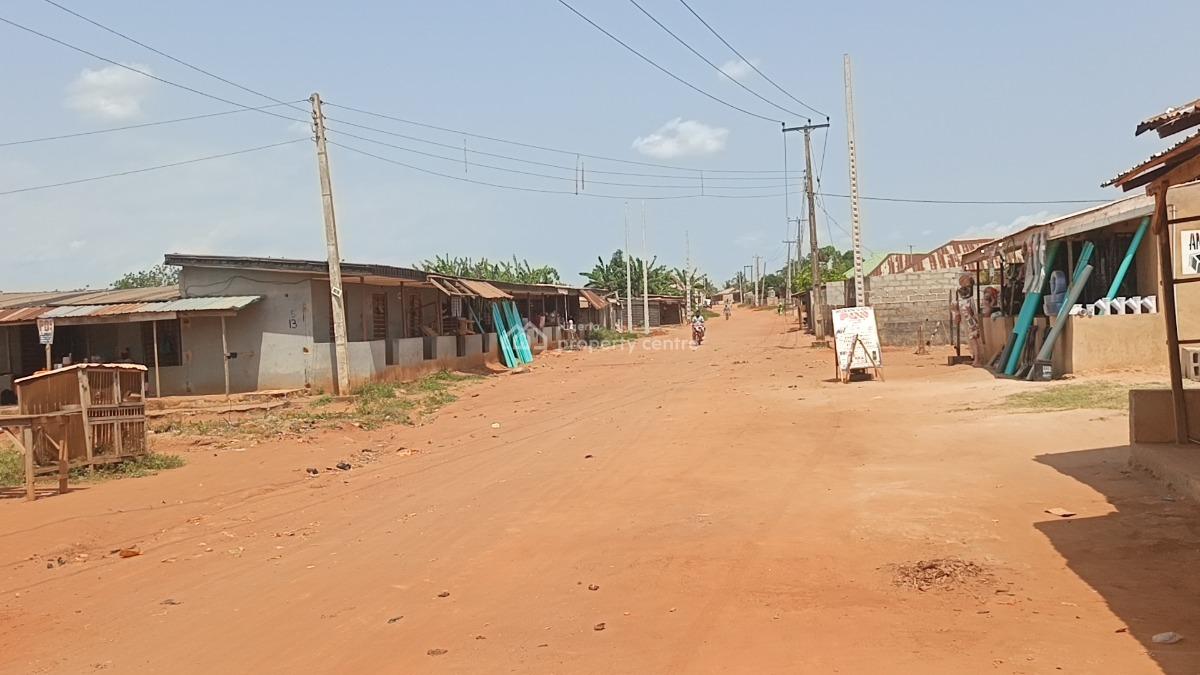 Standard Half Plot of Residential/commercial Conner Piece Land, Inside Isiu Town, Before Imota, Ikorodu, Lagos, Mixed-use Land for Sale