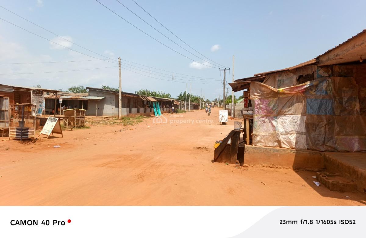 Standard Half Plot of Residential/commercial Conner Piece Land, Inside Isiu Town, Before Imota, Ikorodu, Lagos, Mixed-use Land for Sale