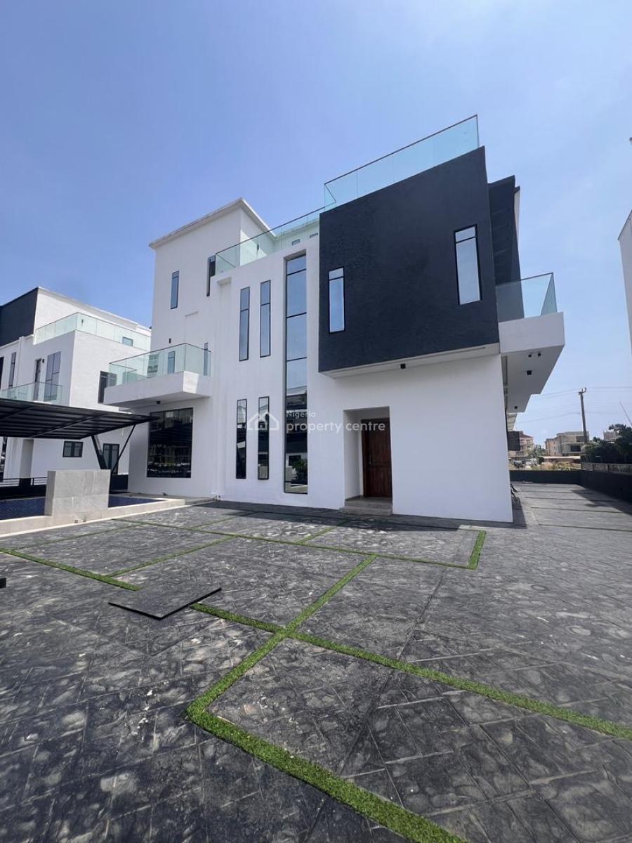 Fully Detached House with Swimming Pool, Cinema Room, and Bq, Fully Detached House with Swimming Pool, Cinema Room, and Bq, Osapa, Lekki, Lagos, Detached Duplex for Sale
