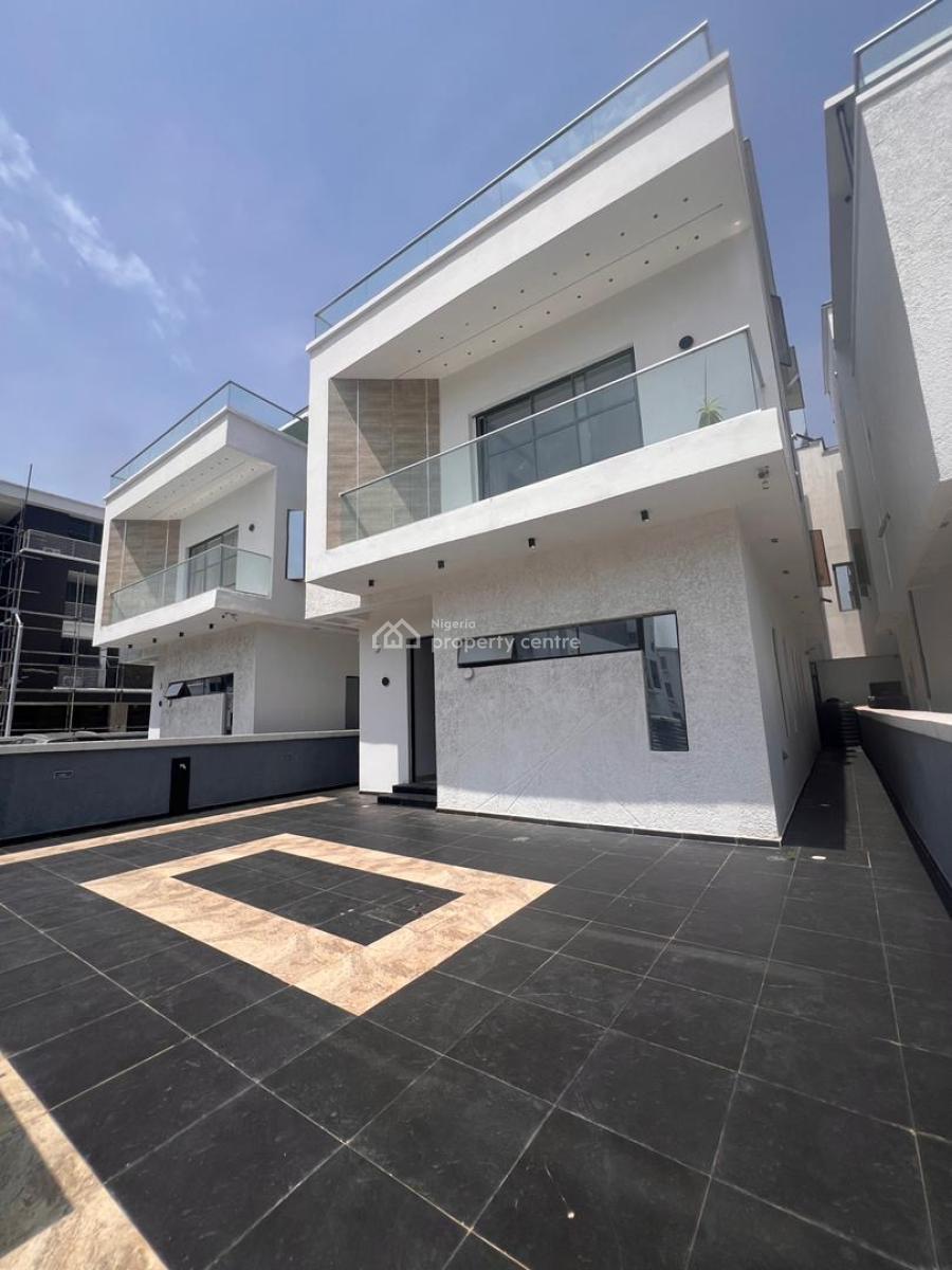 Fully Detached House with and Boys Quarters, Located in an Estate, Osapa, Lekki, Lagos, Detached Duplex for Sale