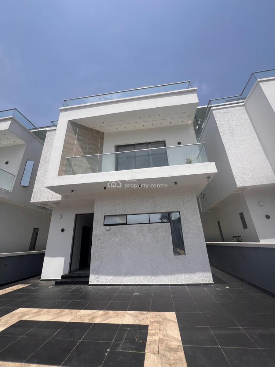 Fully Detached House with and Boys Quarters, Located in an Estate, Osapa, Lekki, Lagos, Detached Duplex for Sale
