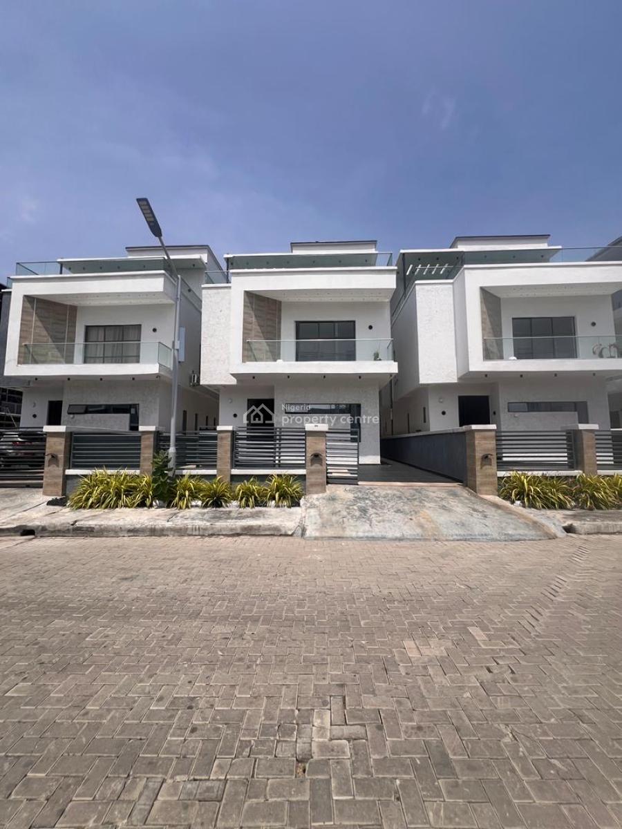Fully Detached House with and Boys Quarters, Located in an Estate, Osapa, Lekki, Lagos, Detached Duplex for Sale