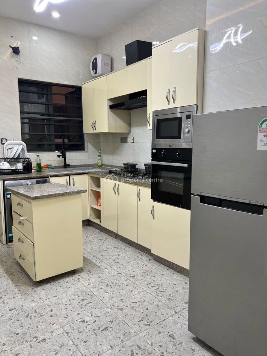 Luxury Funished 4 Bedroom Semi Detached Duplex, Chevron Alternative, Lekki Phase 2, Lekki, Lagos, Semi-detached Duplex for Rent