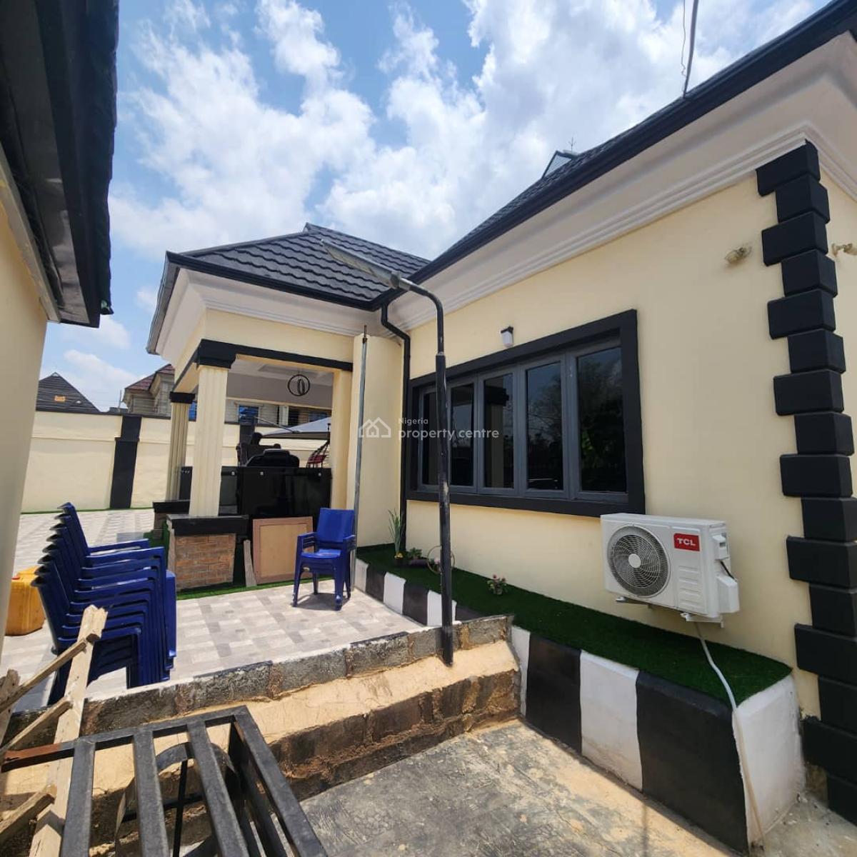 4 Bedroom Bungalow Fully Furnished, City Park and Gardens Estate, Opposite Coca-cola Factory, Egbeda, Ibadan, Oyo, Detached Bungalow for Sale