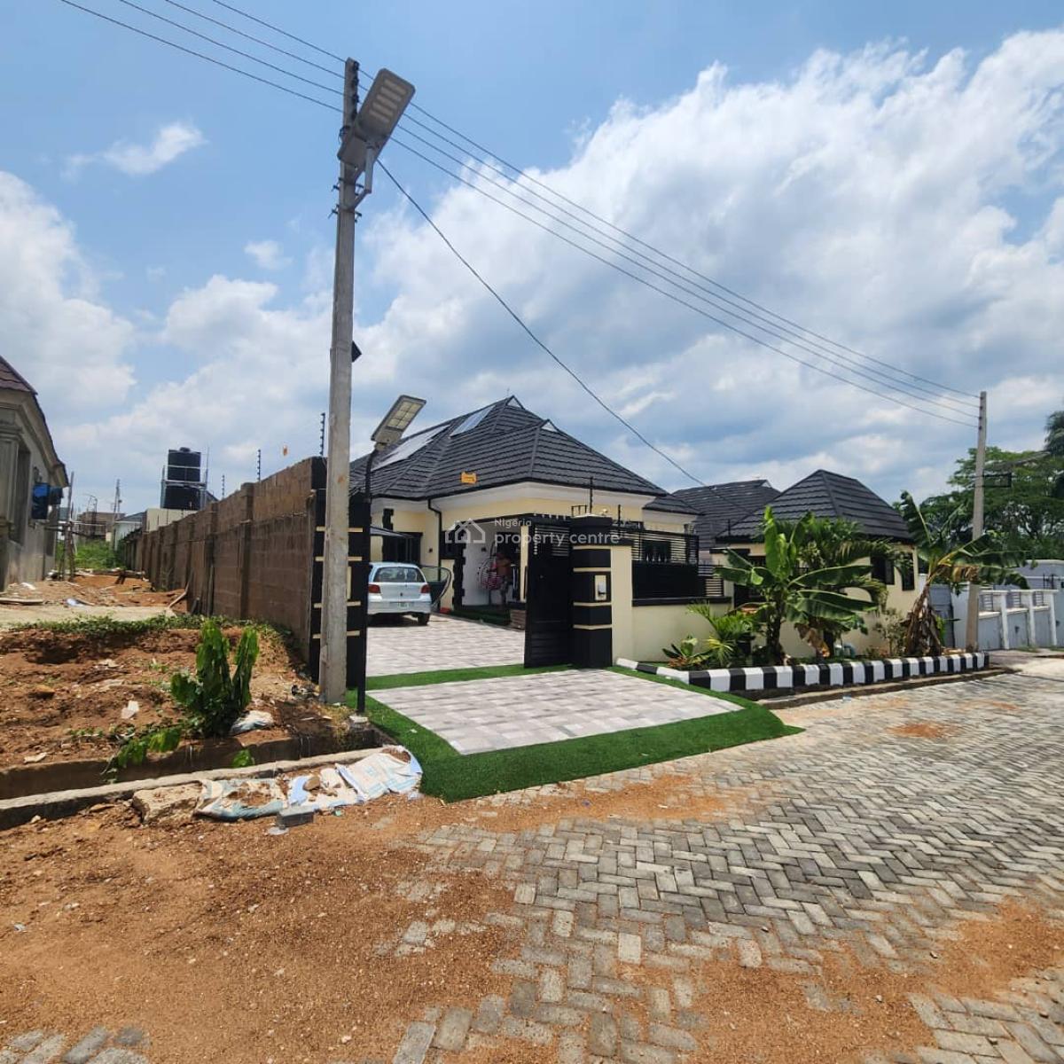 4 Bedroom Bungalow Fully Furnished, City Park and Gardens Estate, Opposite Coca-cola Factory, Egbeda, Ibadan, Oyo, Detached Bungalow for Sale