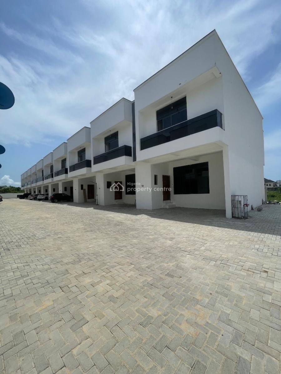 Modern Luxury Serviced 4bedroom Terrace, Abraham Adesanya Axis, Ajah, Lagos, Terraced Duplex for Sale