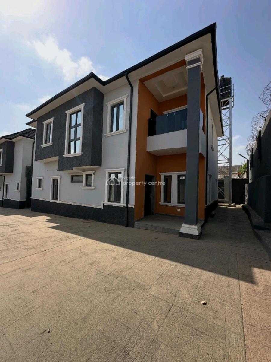 New 4 Bedroom Terrace Duplex + Boys Quarters Family Lounge All Rooms a, Life Camp, Abuja, House for Sale