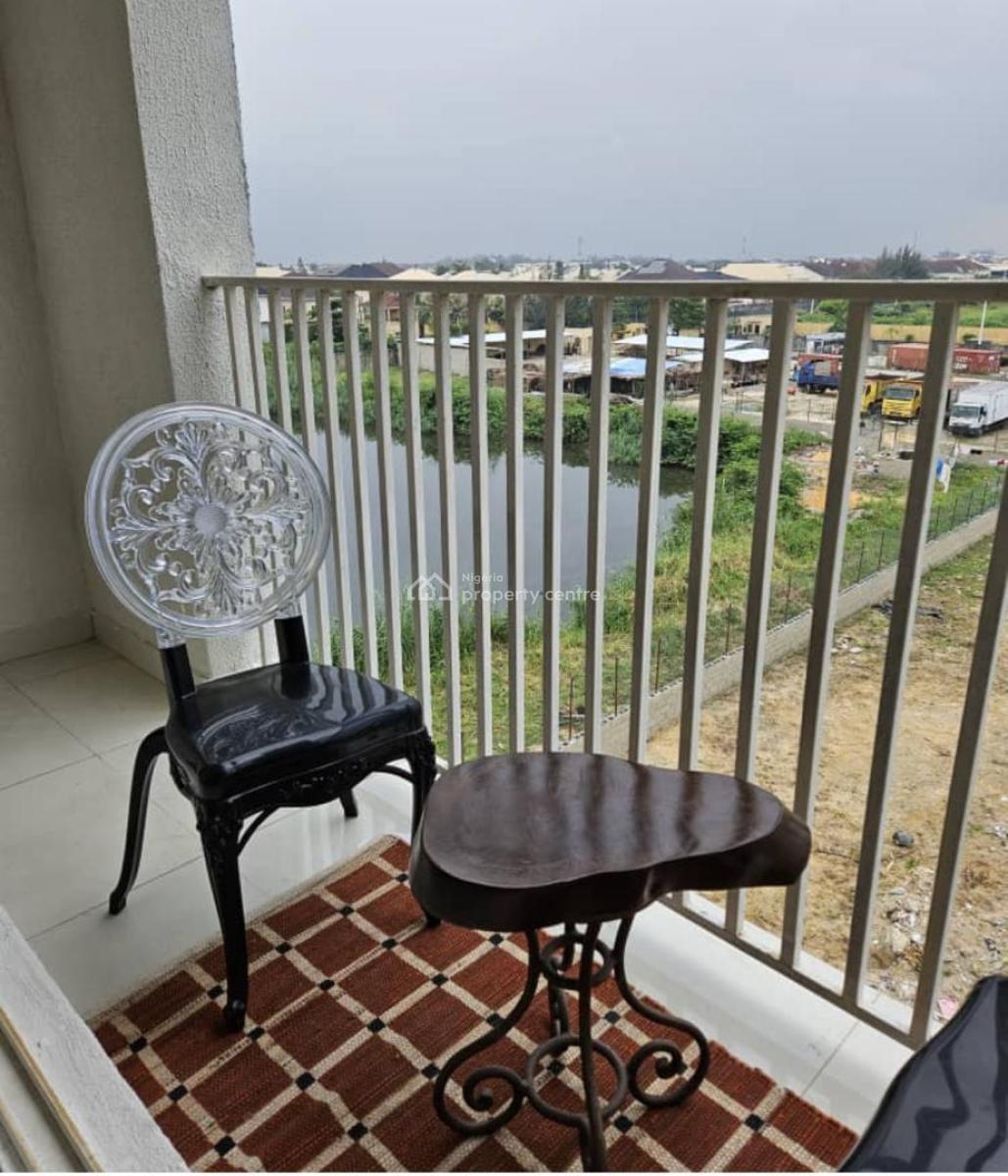 New Furnished 3 Bedrooms Apartment with Quality Facilities, Northern Foreshore Estate, Lekki, Lagos, Flat / Apartment for Rent