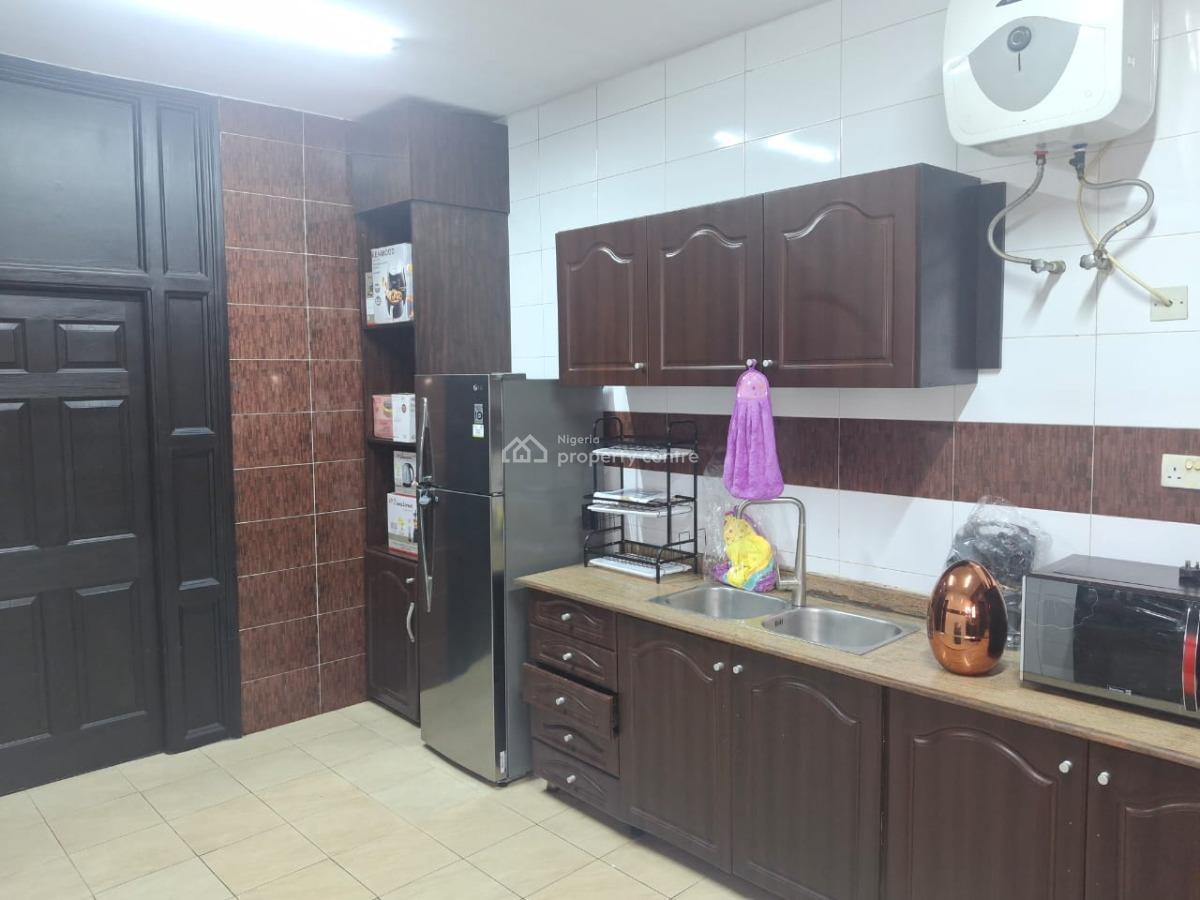 Fully Furnished and Serviced 3 Bedroom Flat with Bq on The 6th Floor, Etim Inyang, Victoria Island (vi), Lagos, Flat / Apartment for Rent