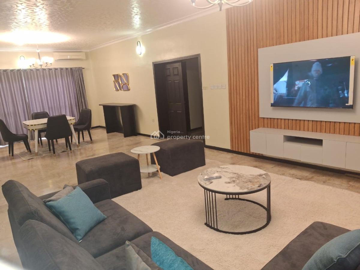 Fully Furnished and Serviced 3 Bedroom Flat with Bq on The 6th Floor, Etim Inyang, Victoria Island (vi), Lagos, Flat / Apartment for Rent