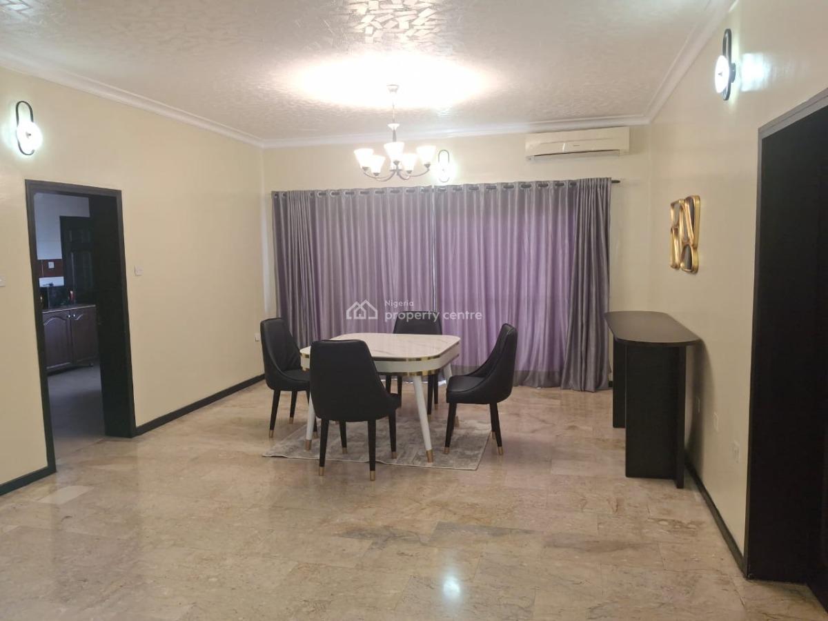 Fully Furnished and Serviced 3 Bedroom Flat with Bq on The 6th Floor, Etim Inyang, Victoria Island (vi), Lagos, Flat / Apartment for Rent