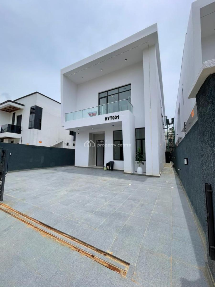 Luxurious 5 Bedroom Fully Detached Duplex with a Pool, Chevron, Lekki, Lagos, Detached Duplex for Sale