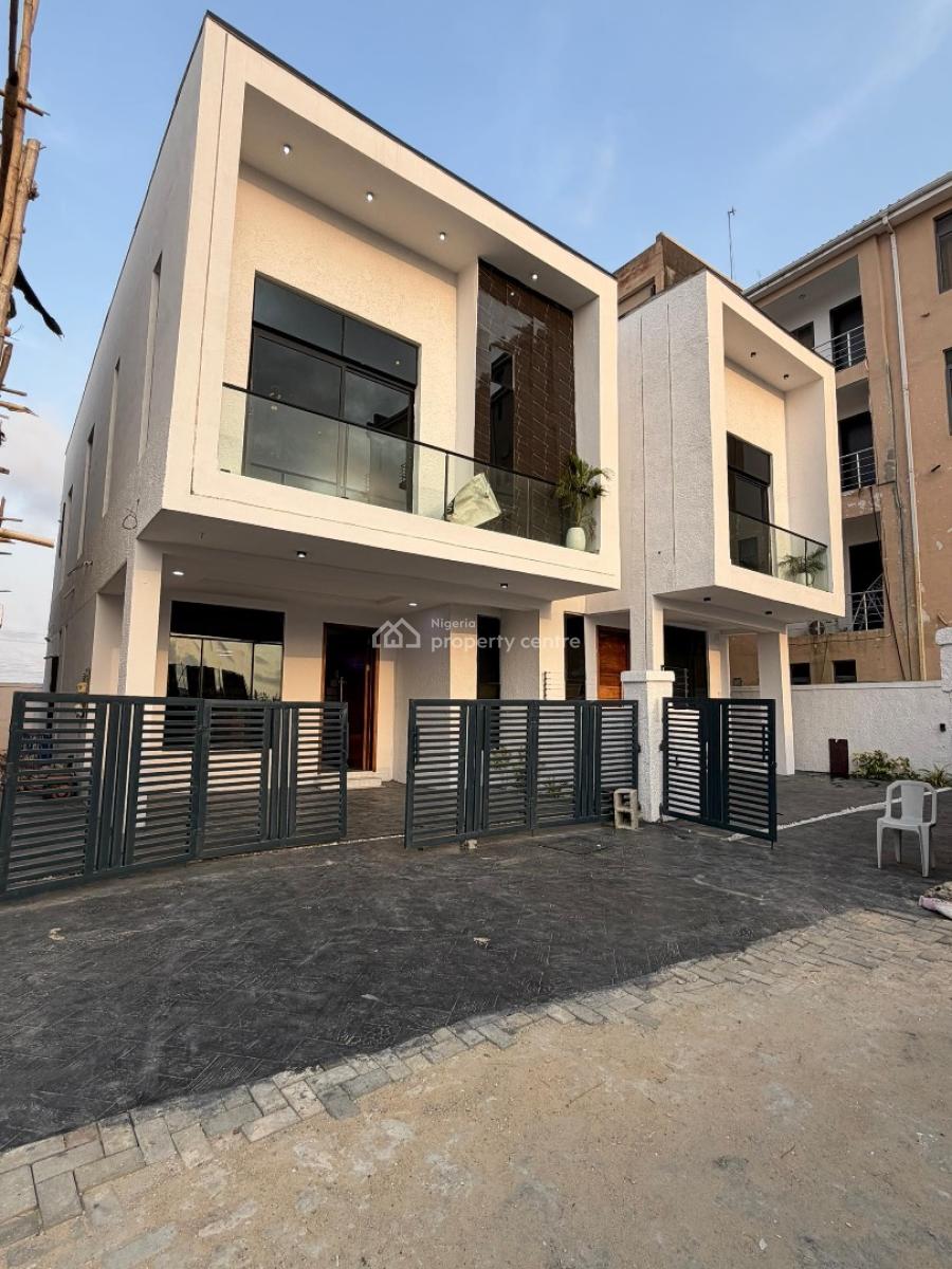Contemporary 4 Bedroom Semi  Detached Duplex, Ikota, Lekki, Lagos, Semi-detached Duplex for Sale