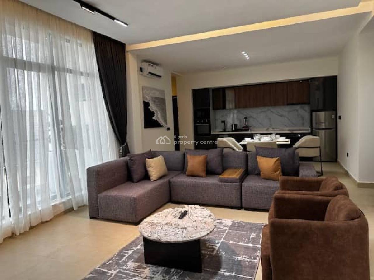 Beautiful 2 Bedrooms Apartment with Swimming in a Secure Environment, Oluwakayode Jacobs Crescent, Freedom Way, Lekki Phase 1, Lekki, Lagos, Flat / Apartment Short Let