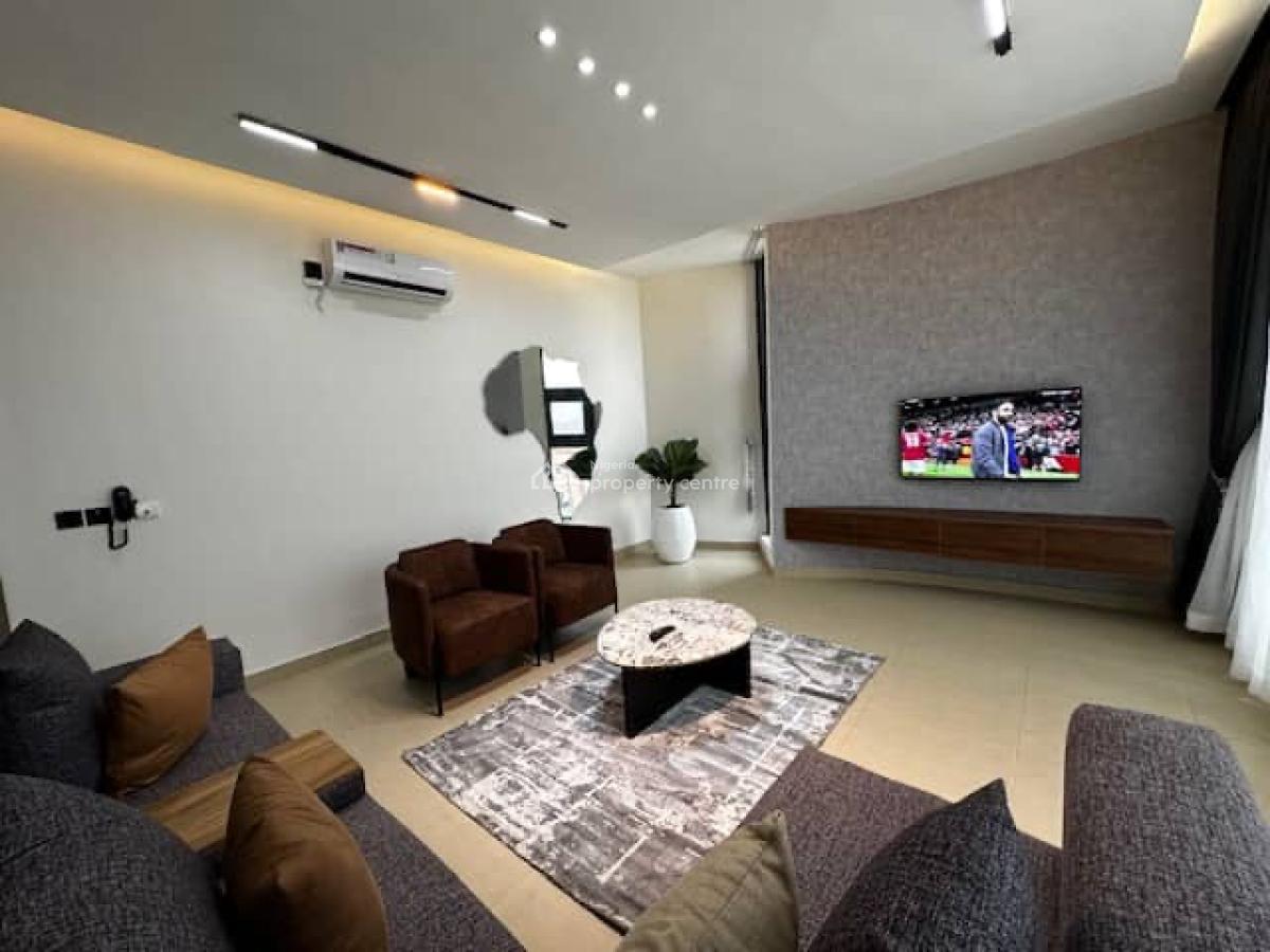 Beautiful 2 Bedrooms Apartment with Swimming in a Secure Environment, Oluwakayode Jacobs Crescent, Freedom Way, Lekki Phase 1, Lekki, Lagos, Flat / Apartment Short Let