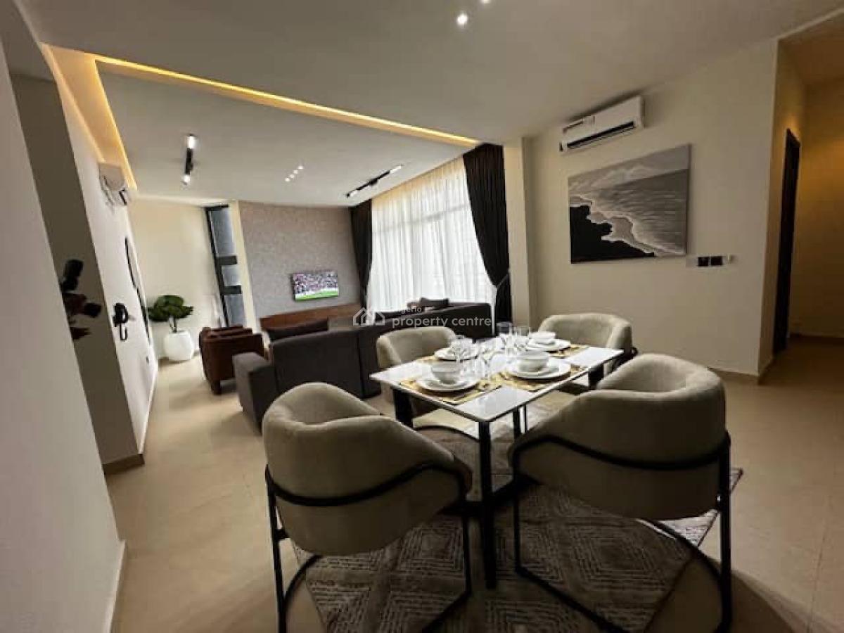 Beautiful 2 Bedrooms Apartment with Swimming in a Secure Environment, Oluwakayode Jacobs Crescent, Freedom Way, Lekki Phase 1, Lekki, Lagos, Flat / Apartment Short Let