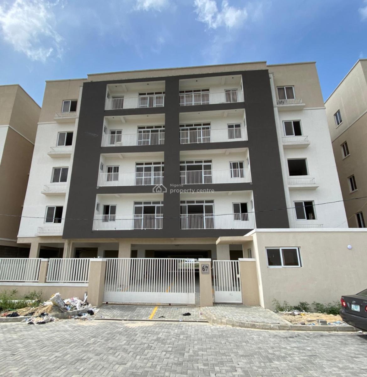Well Finished Fully Serviced 2 Bedroom Flat, Osapa, Lekki, Lagos, Flat / Apartment for Rent