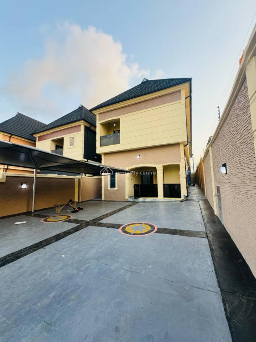 Alluring 4 Bedroom Duplex with Bq, Ogba, Ikeja, Lagos, Detached Duplex for Sale