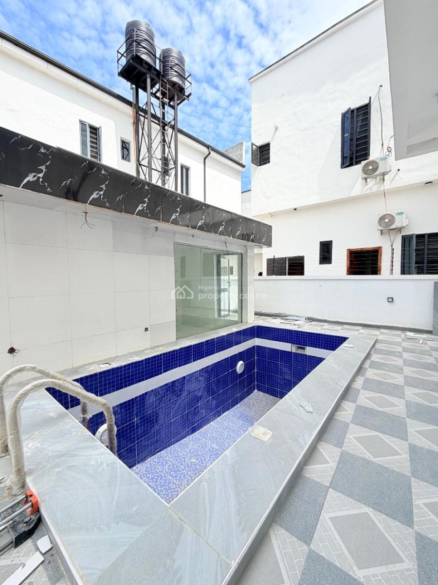 Fantastic 5 Bedroom Fully Detached with Swimming Pool, Sangotedo, Sangotedo, Ajah, Lagos, Detached Duplex for Sale
