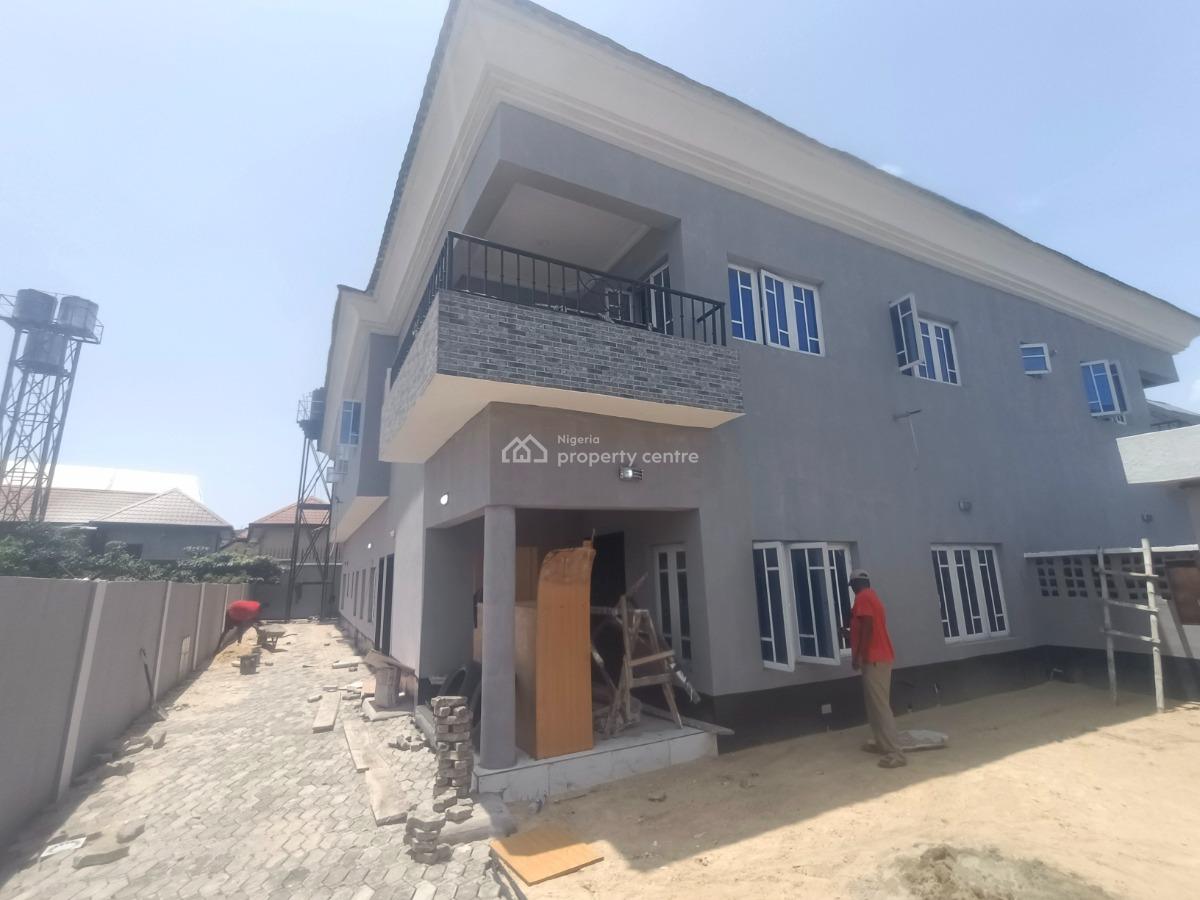 Luxury Spacious 3 Bedroom Flat Upstairs, Lagoon View Estate,opposite Catholic Church, Ado, Ajah, Lagos, House for Rent