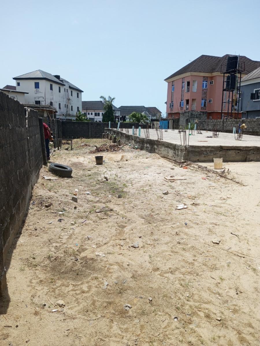 a Well Shaped and Fenced and Gated Plot of Land, Miracle Zone Tera Peace, Sangotedo, Ajah, Lagos, Residential Land for Sale