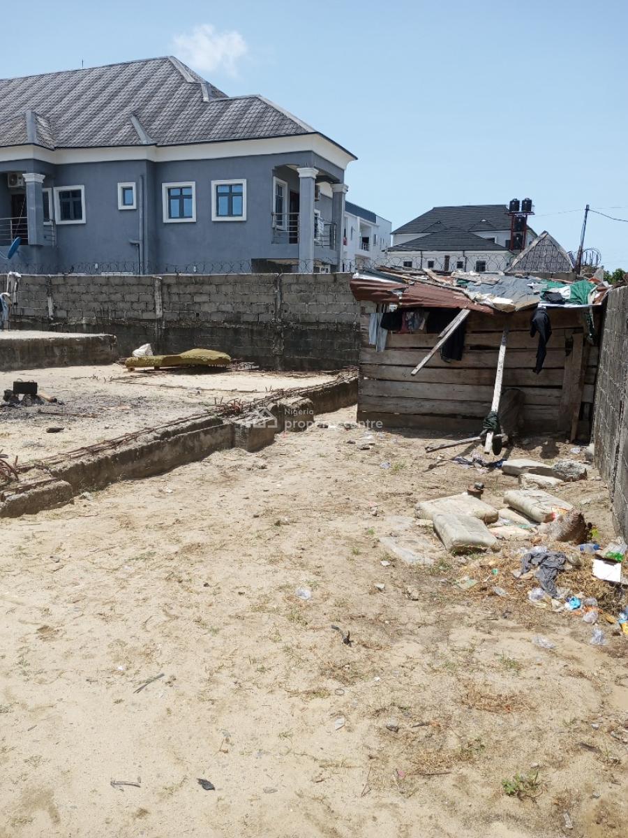 a Well Shaped and Fenced and Gated Plot of Land, Miracle Zone Tera Peace, Sangotedo, Ajah, Lagos, Residential Land for Sale