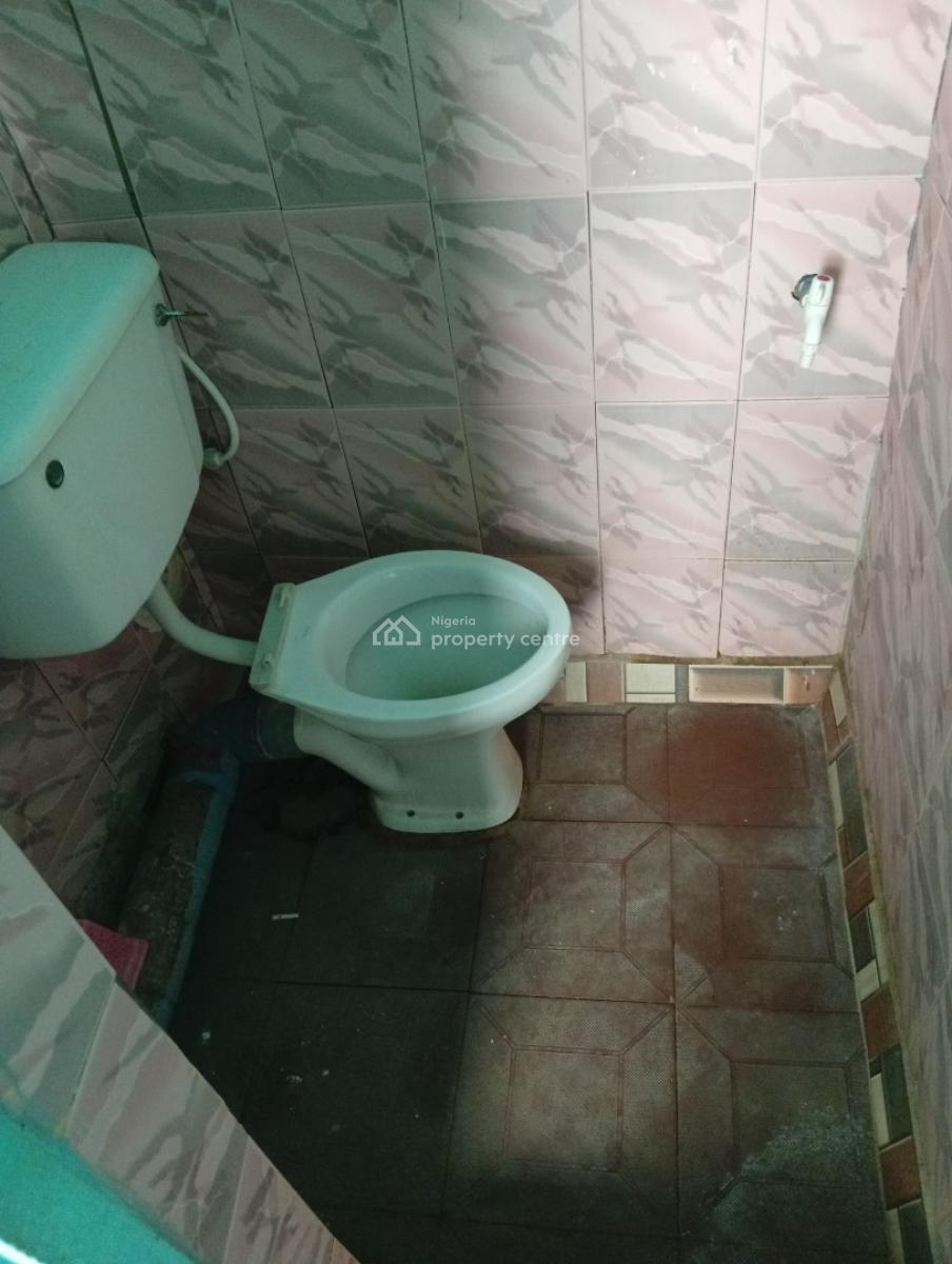 Service Upstairs Room Self Contain with Separate Staircase, Wardrobe, Off Jonathan Coker Road, Fagba, Agege, Lagos, Self Contain (single Rooms) for Rent