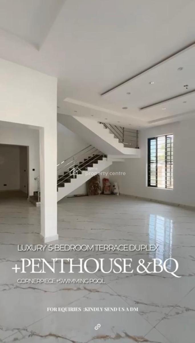 a Luxury 5 Bedroom Terrace Duplex with Excellent Facilities, Asokoro District, Abuja, Terraced Duplex for Sale