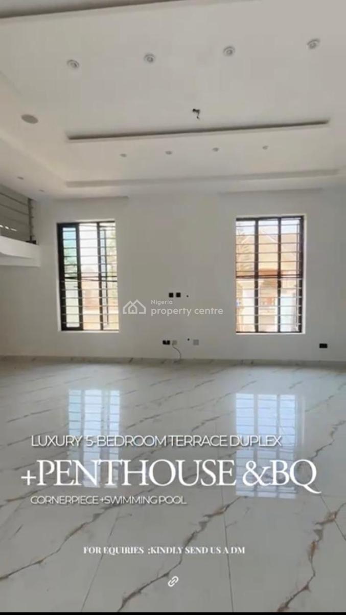 a Luxury 5 Bedroom Terrace Duplex with Excellent Facilities, Asokoro District, Abuja, Terraced Duplex for Sale
