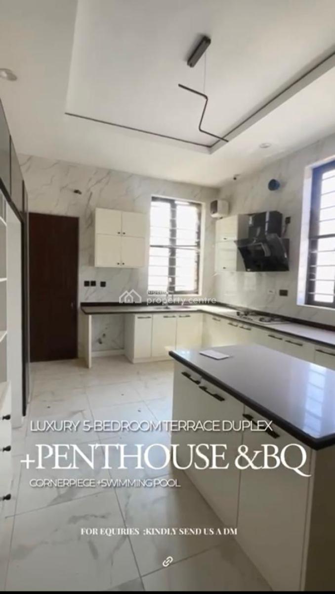 a Luxury 5 Bedroom Terrace Duplex with Excellent Facilities, Asokoro District, Abuja, Terraced Duplex for Sale
