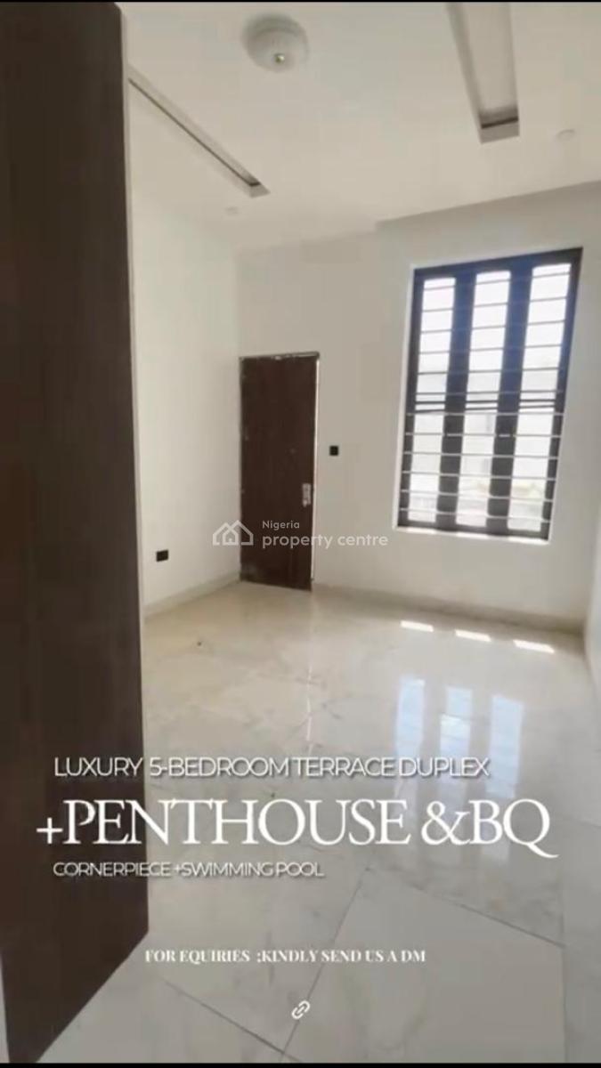 a Luxury 5 Bedroom Terrace Duplex with Excellent Facilities, Asokoro District, Abuja, Terraced Duplex for Sale