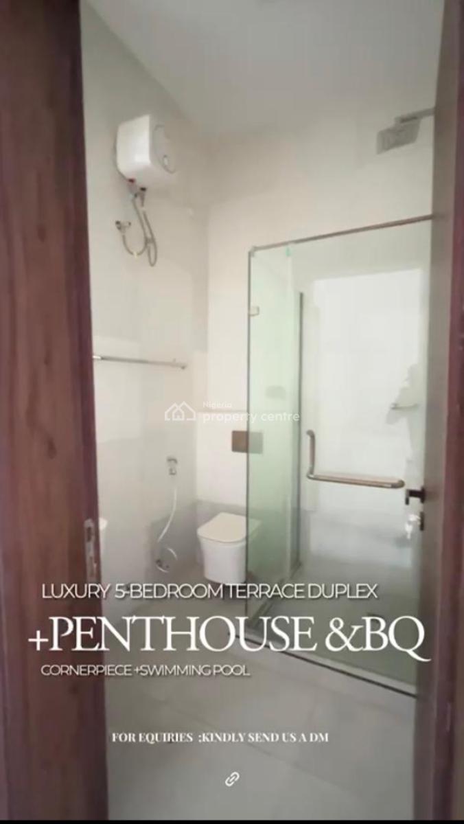 a Luxury 5 Bedroom Terrace Duplex with Excellent Facilities, Asokoro District, Abuja, Terraced Duplex for Sale