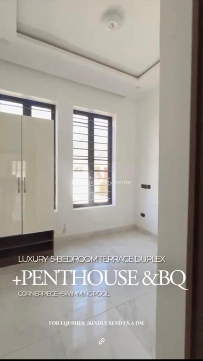 a Luxury 5 Bedroom Terrace Duplex with Excellent Facilities, Asokoro District, Abuja, Terraced Duplex for Sale