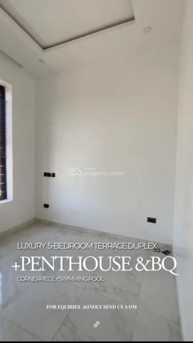 a Luxury 5 Bedroom Terrace Duplex with Excellent Facilities, Asokoro District, Abuja, Terraced Duplex for Sale