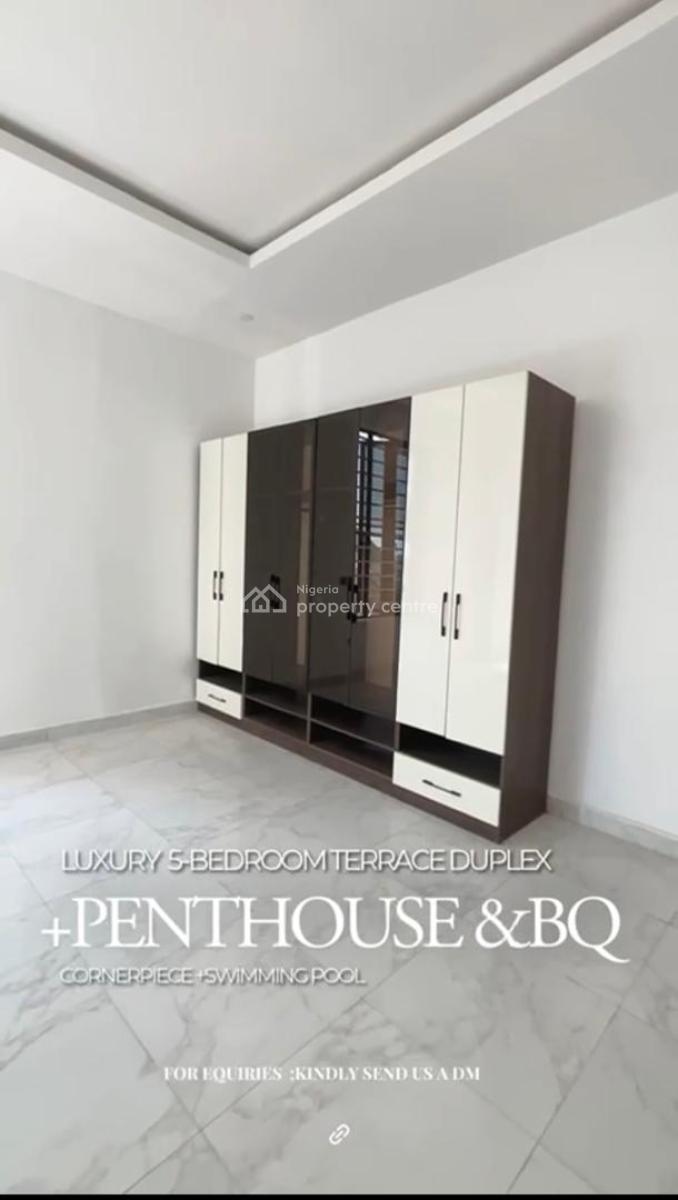 a Luxury 5 Bedroom Terrace Duplex with Excellent Facilities, Asokoro District, Abuja, Terraced Duplex for Sale