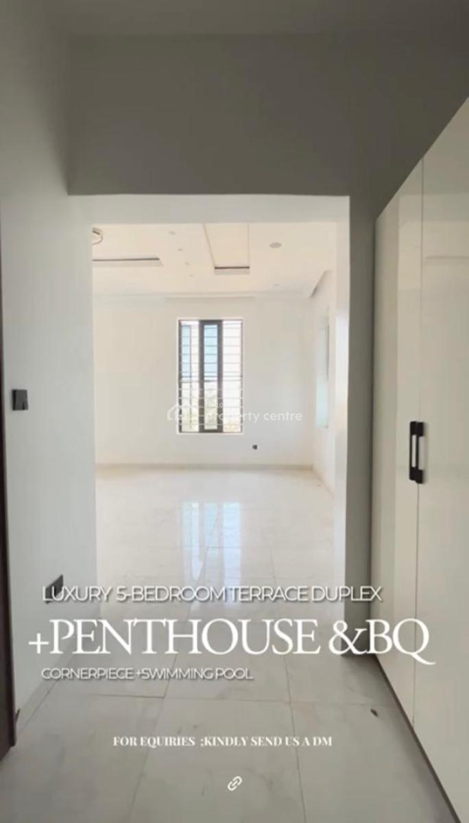a Luxury 5 Bedroom Terrace Duplex with Excellent Facilities, Asokoro District, Abuja, Terraced Duplex for Sale