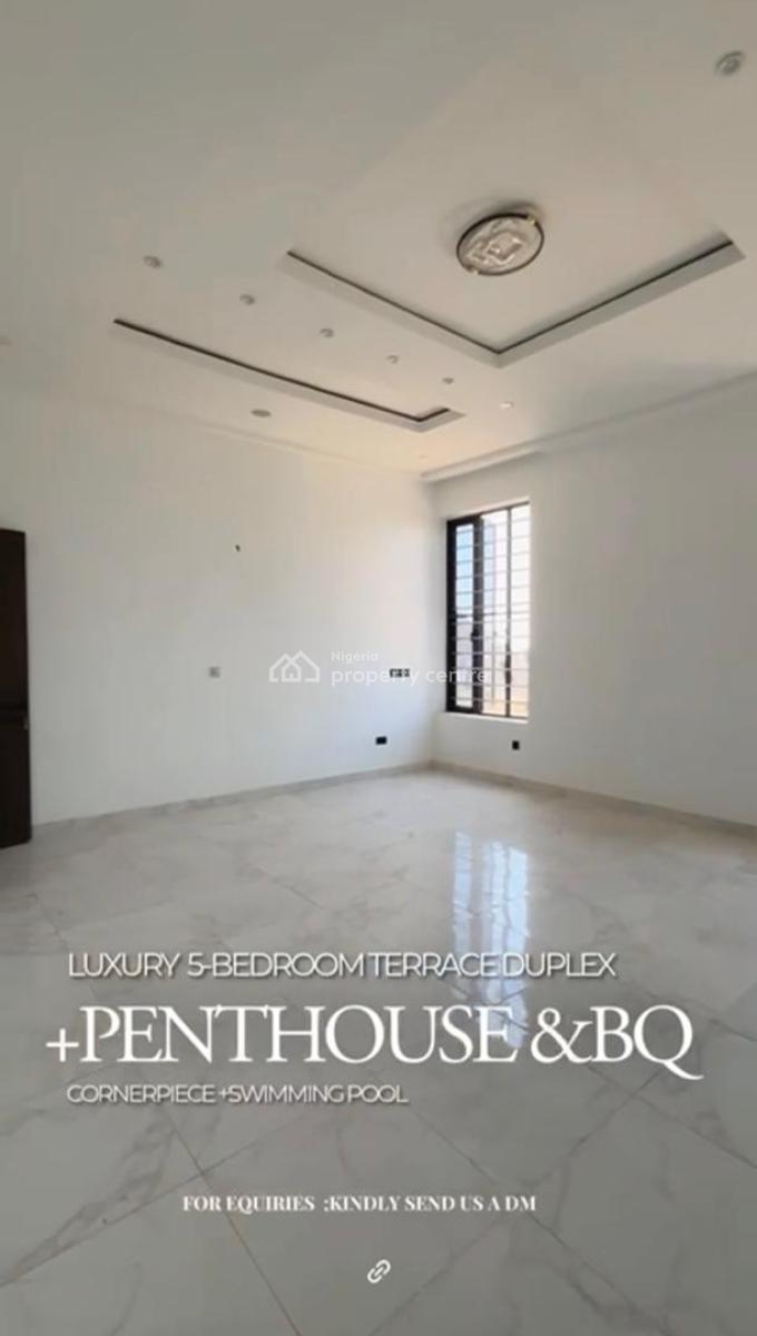 a Luxury 5 Bedroom Terrace Duplex with Excellent Facilities, Asokoro District, Abuja, Terraced Duplex for Sale