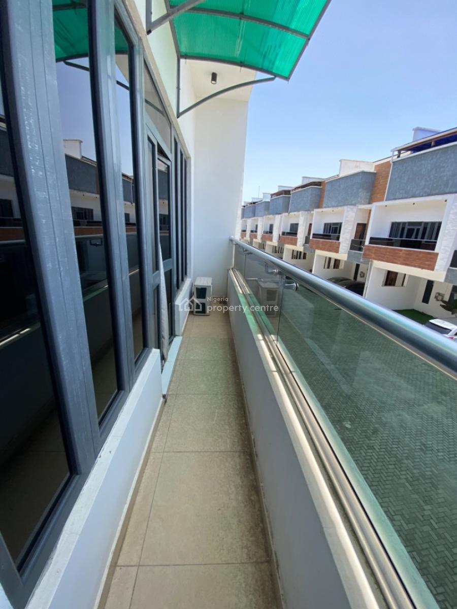Fully Furnished 4 Bedrooms Terrace Duplex with Rooftop Terrace, Salem Lekki -gated Estate, Ikate, Lekki, Lagos, Terraced Duplex for Rent