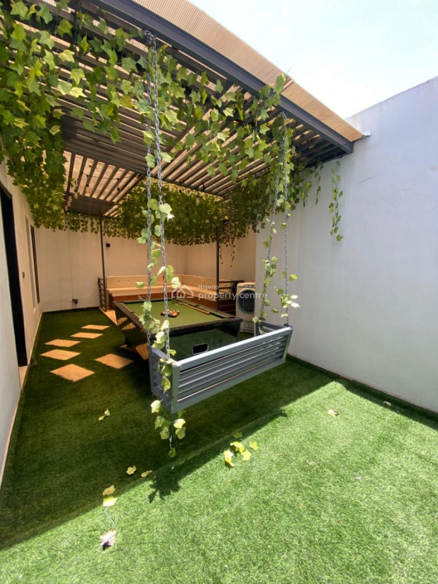 Fully Furnished 4 Bedrooms Terrace Duplex with Rooftop Terrace, Salem Lekki -gated Estate, Ikate, Lekki, Lagos, Terraced Duplex for Rent