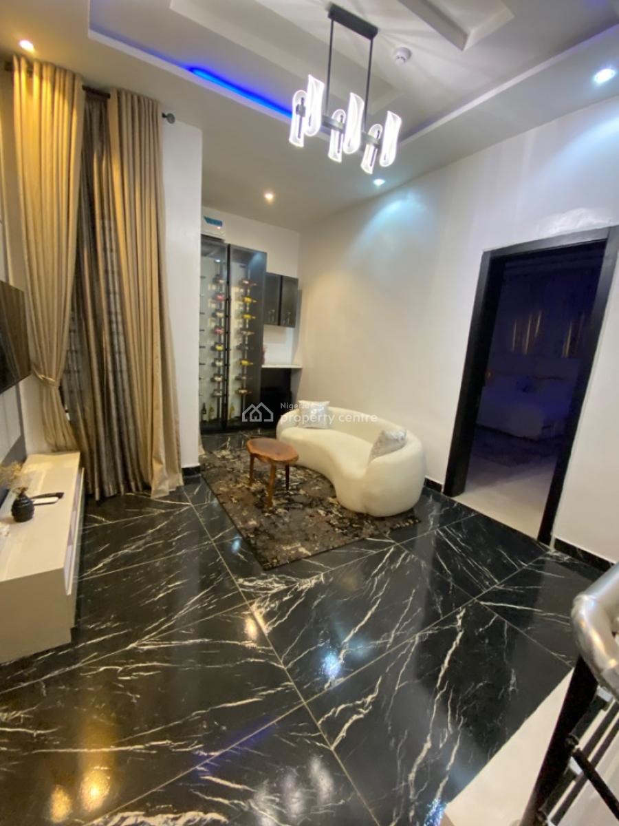 Fully Furnished 4 Bedrooms Terrace Duplex with Rooftop Terrace, Salem Lekki -gated Estate, Ikate, Lekki, Lagos, Terraced Duplex for Rent