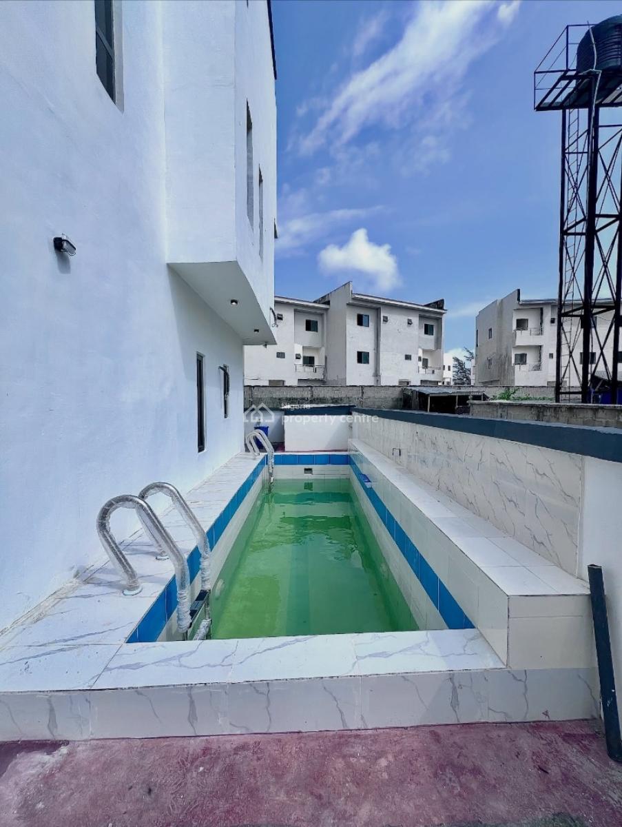 Lovely 4 Bedroom Detached Duplex with Swimming Pool and Bq, Osapa London, Osapa, Lekki, Lagos, Detached Duplex for Sale