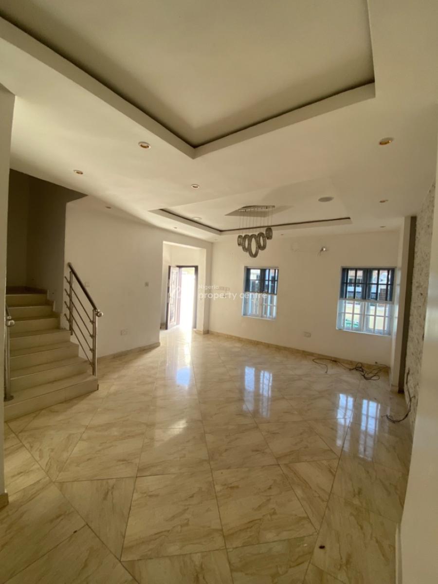 Spacious 4 Bedrooms Semi Detached Duplex with Bq, Osapa Estate, Osapa, Lekki, Lagos, Semi-detached Duplex for Rent