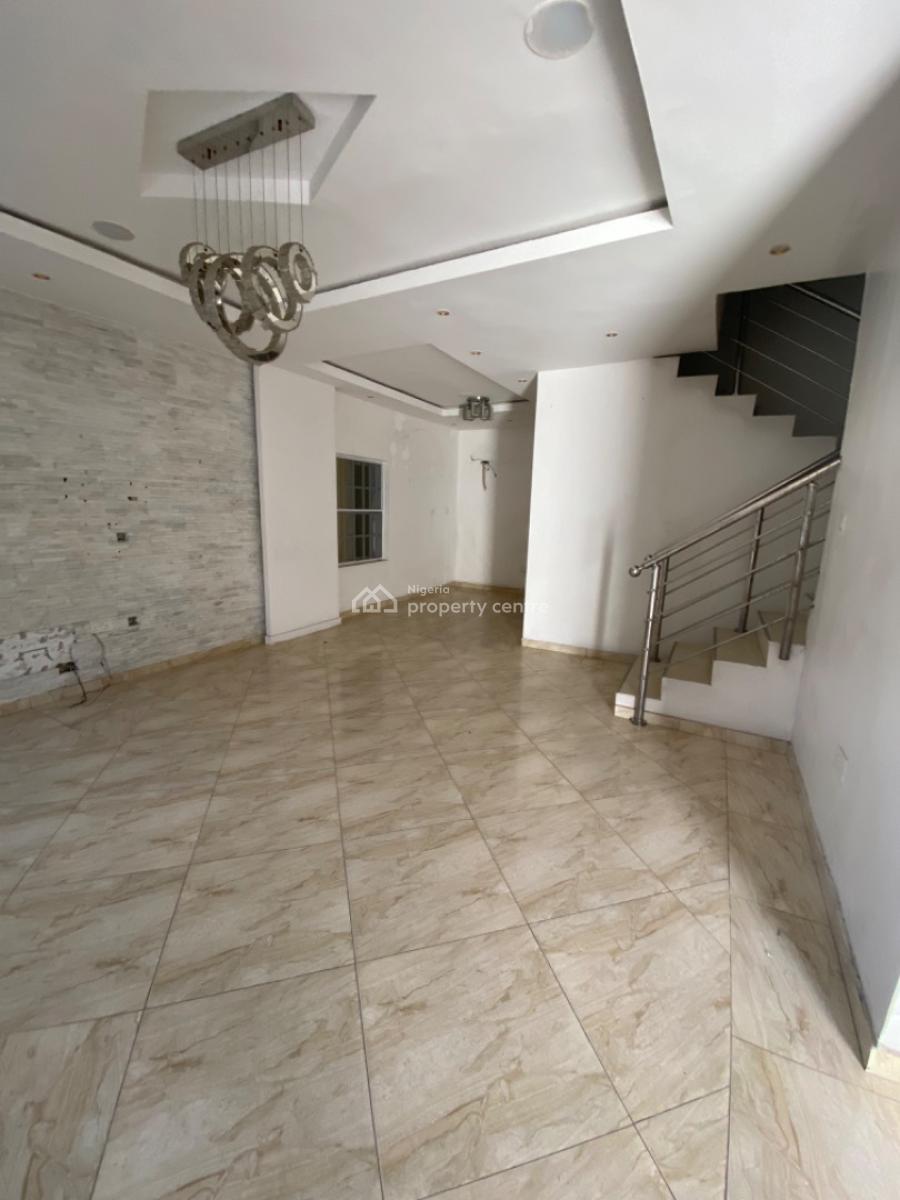 Spacious 4 Bedrooms Semi Detached Duplex with Bq, Osapa Estate, Osapa, Lekki, Lagos, Semi-detached Duplex for Rent