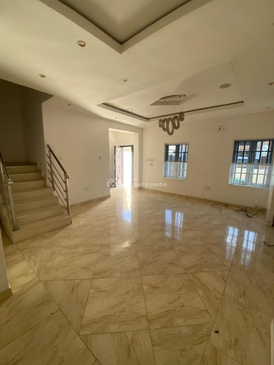 Spacious 4 Bedrooms Semi Detached Duplex with Bq, Osapa Estate, Osapa, Lekki, Lagos, Semi-detached Duplex for Rent