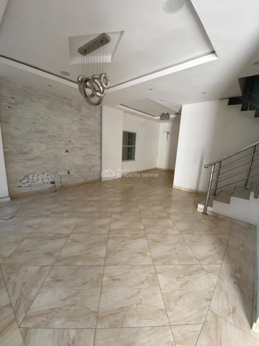 Spacious 4 Bedrooms Semi Detached Duplex with Bq, Osapa Estate, Osapa, Lekki, Lagos, Semi-detached Duplex for Rent