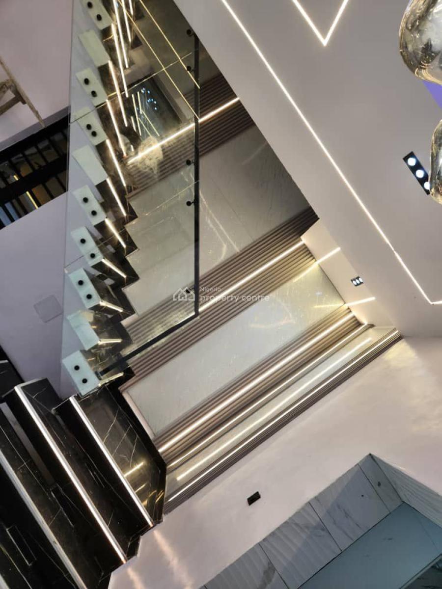 5 Bedrooms Luxury Fully Detached Duplex with Two Kitchen, Gym, Cinema, By Second Toll Gate, Lekki, Lagos, Detached Duplex for Sale