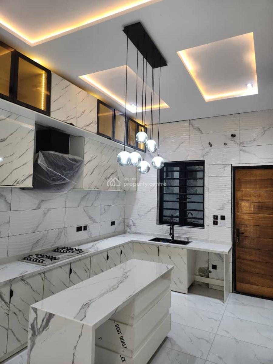 5 Bedrooms Luxury Fully Detached Duplex with Two Kitchen, Gym, Cinema, By Second Toll Gate, Lekki, Lagos, Detached Duplex for Sale